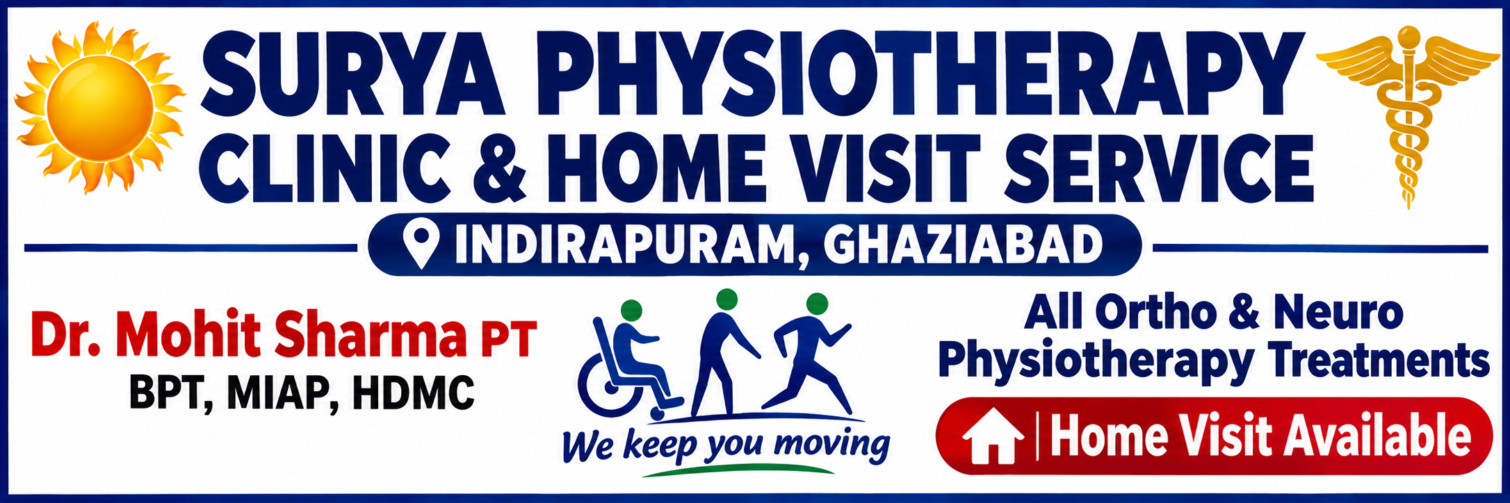Surya Physiotherapy Clinic & Home Visit Service Indirapuram Ghaziabad
