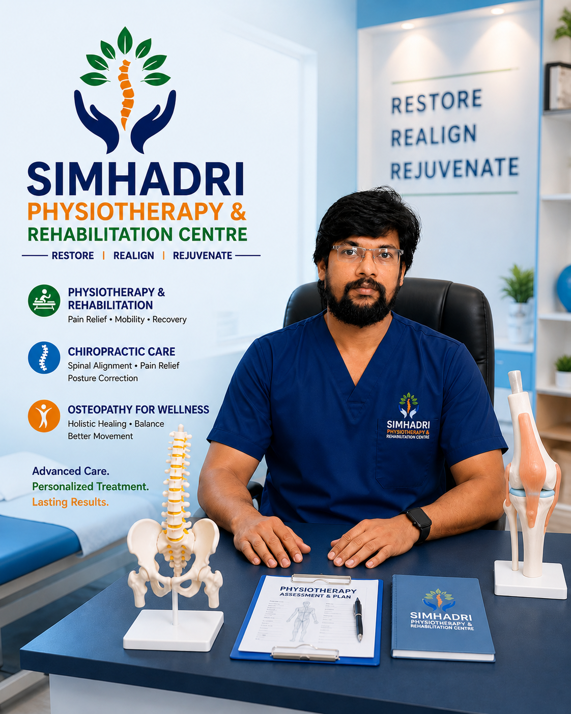 Simhadri Physiotherapy & Rehabilitation Center Gajuwaka Visakhapatnam