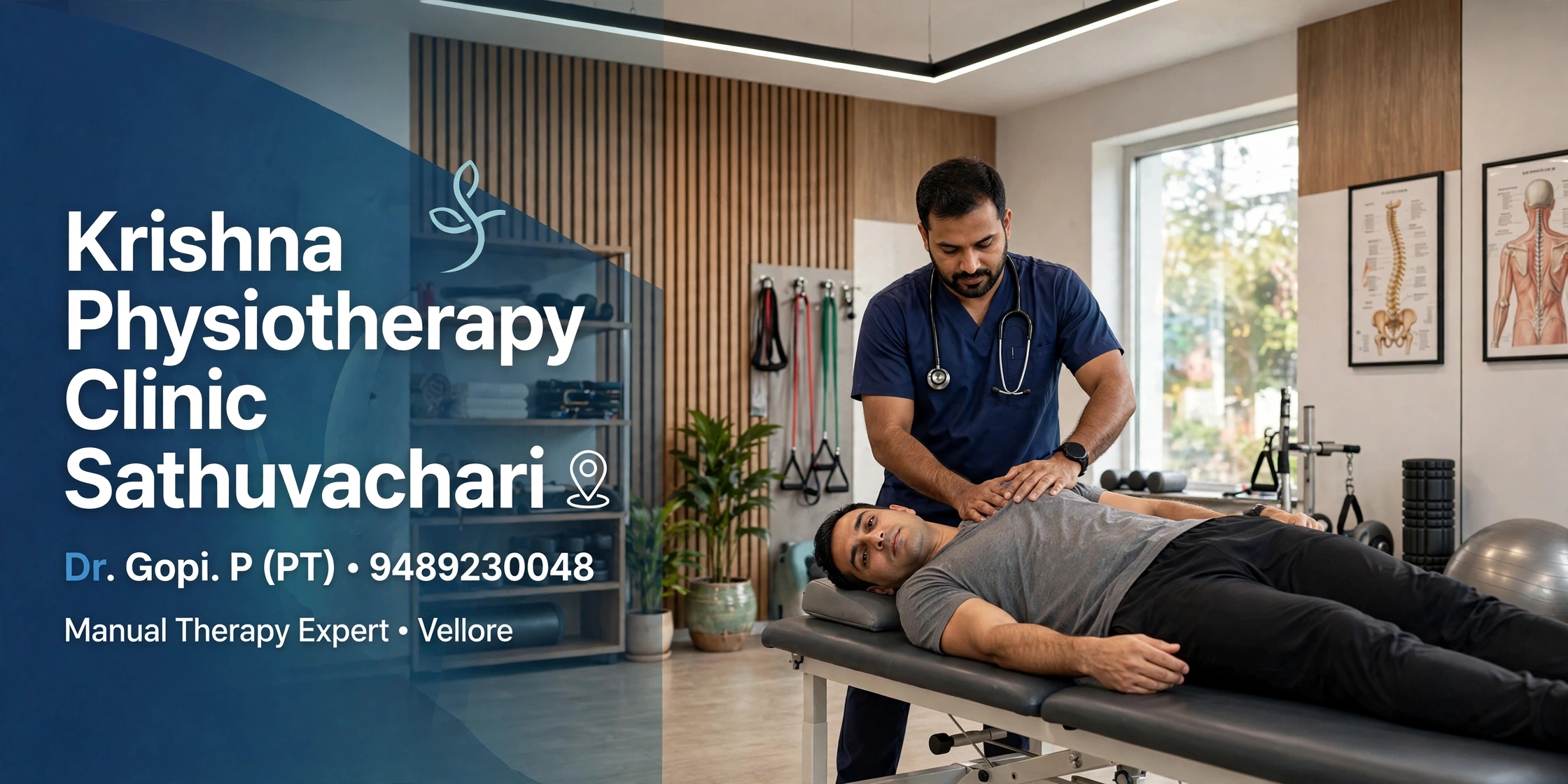 Krishna Physiotherapy Clinic Sathuvachari Vellore