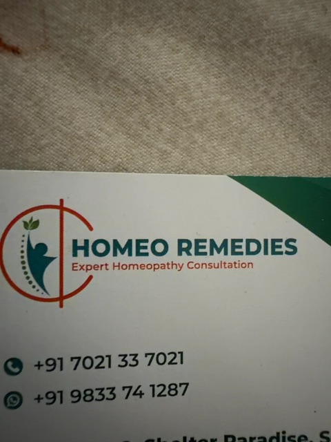 Homeo Remedies