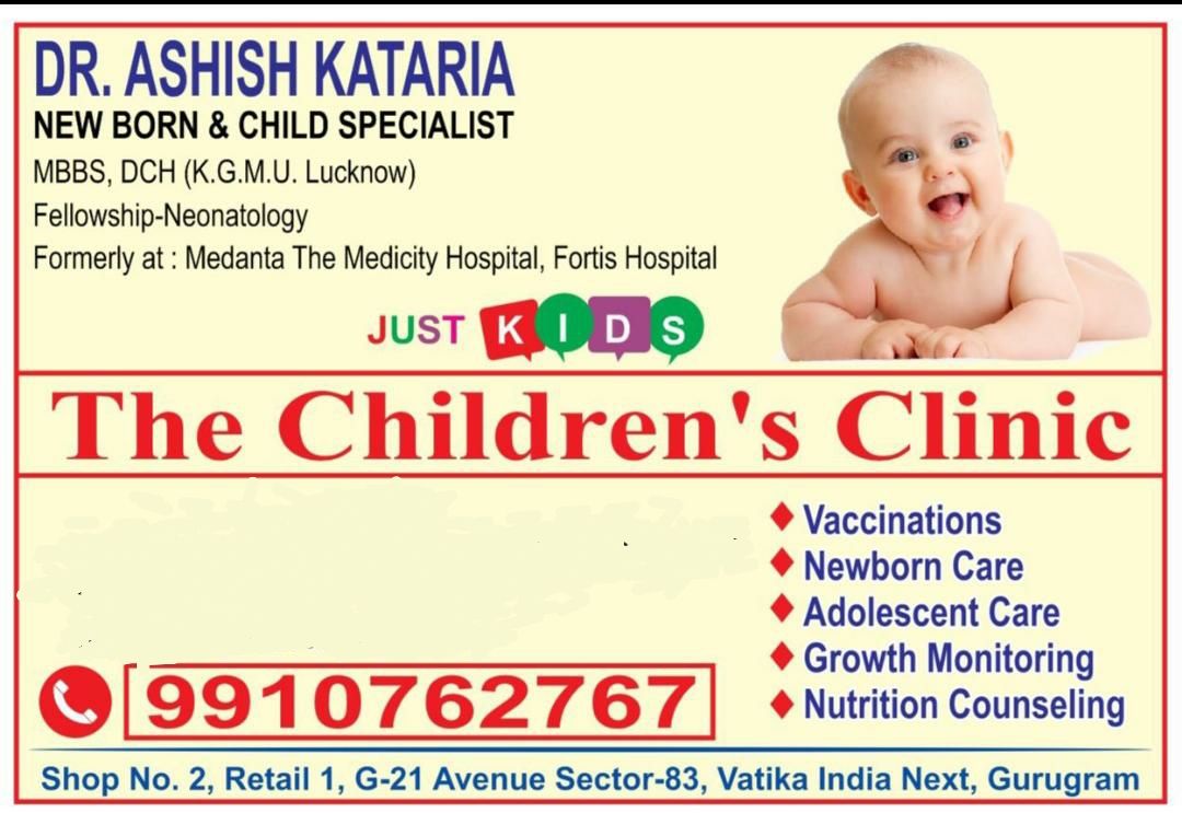 Just kids- The Children's Clinic Gurgaon Sector 83 Gurgaon