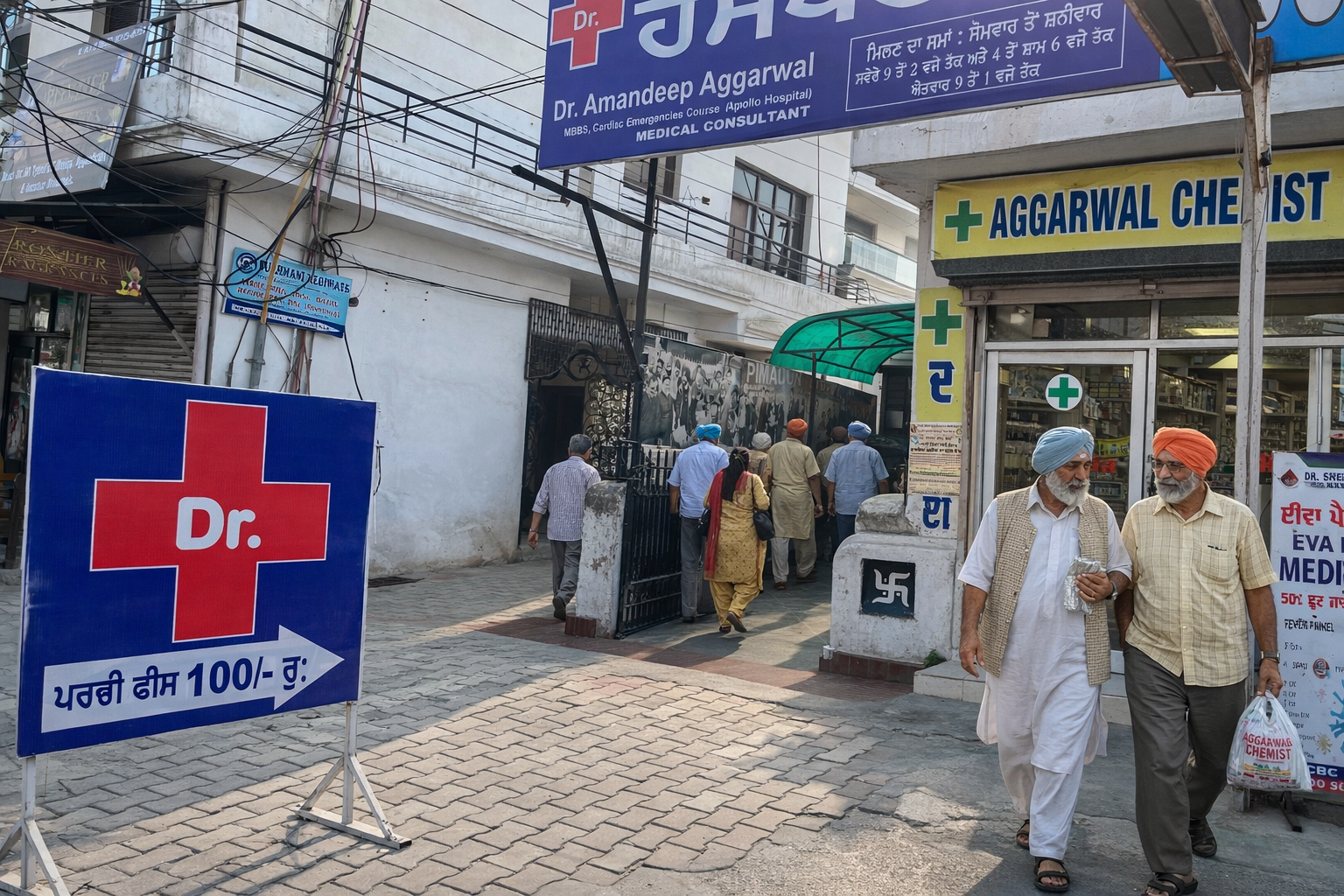 Professor R D Aggarwal Memorial Hospital Mini Secteriate Sangrur Sangrur