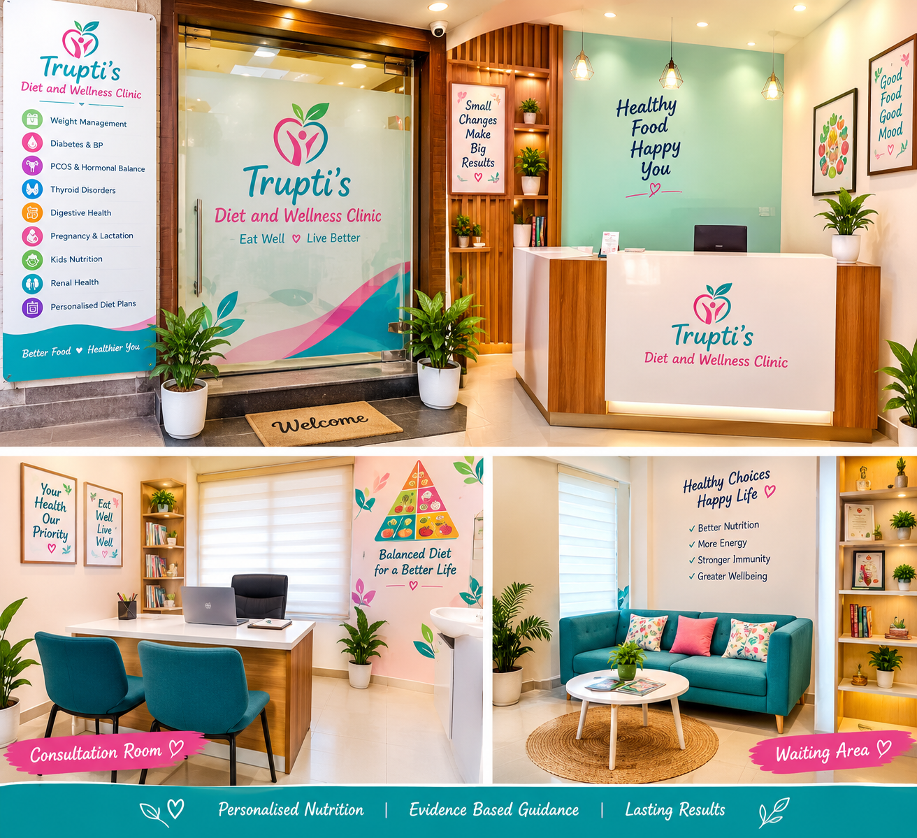 Truptis Diet and wellness clinic,Bhubaneswar