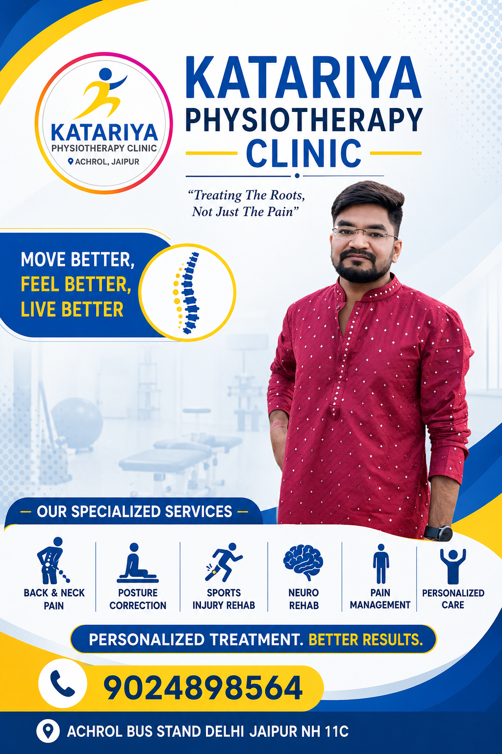 KATARIYA PHYSIOTHERAPY CLINIC  Achrol Jaipur