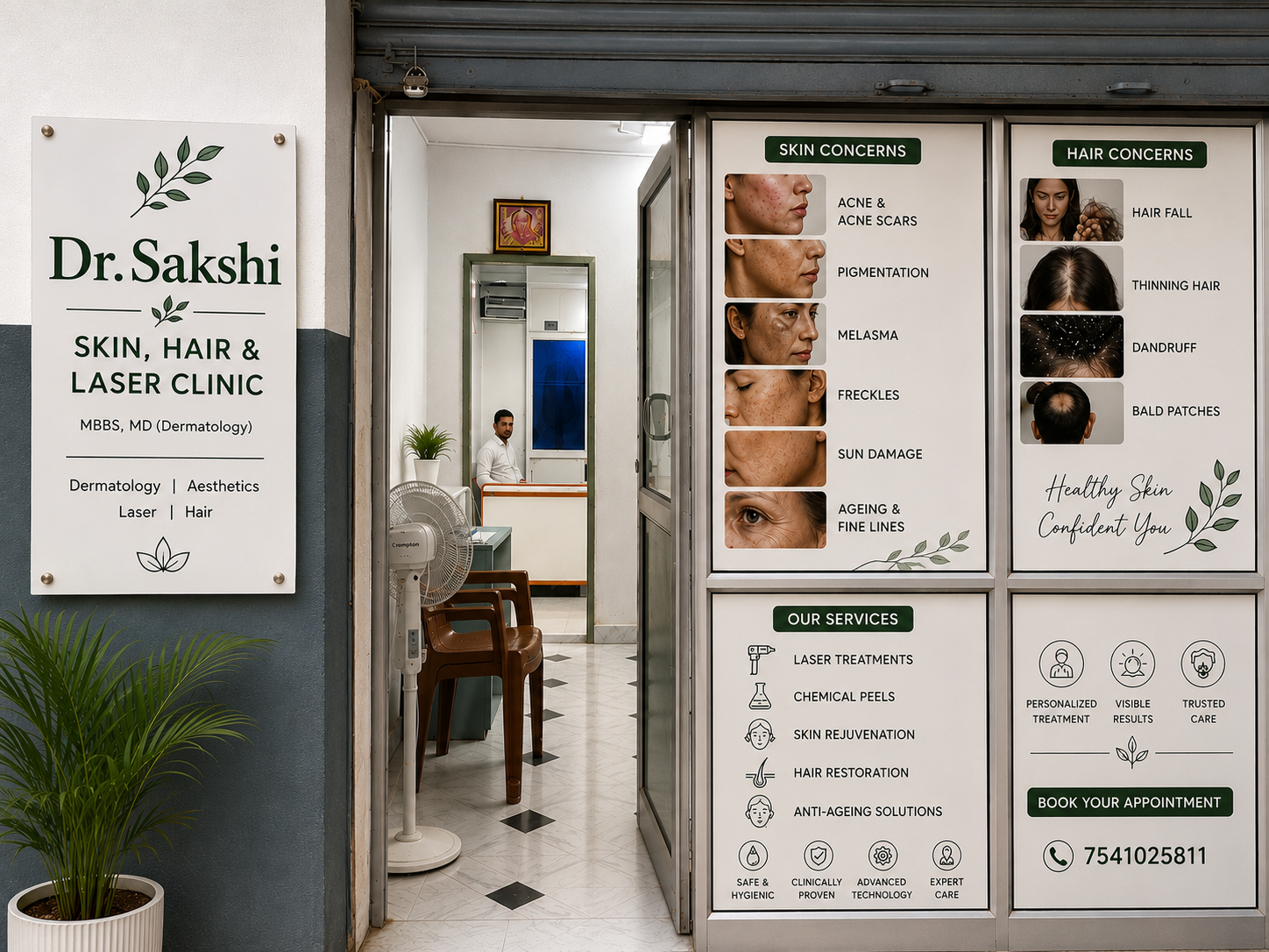Skin hair and laser clinic