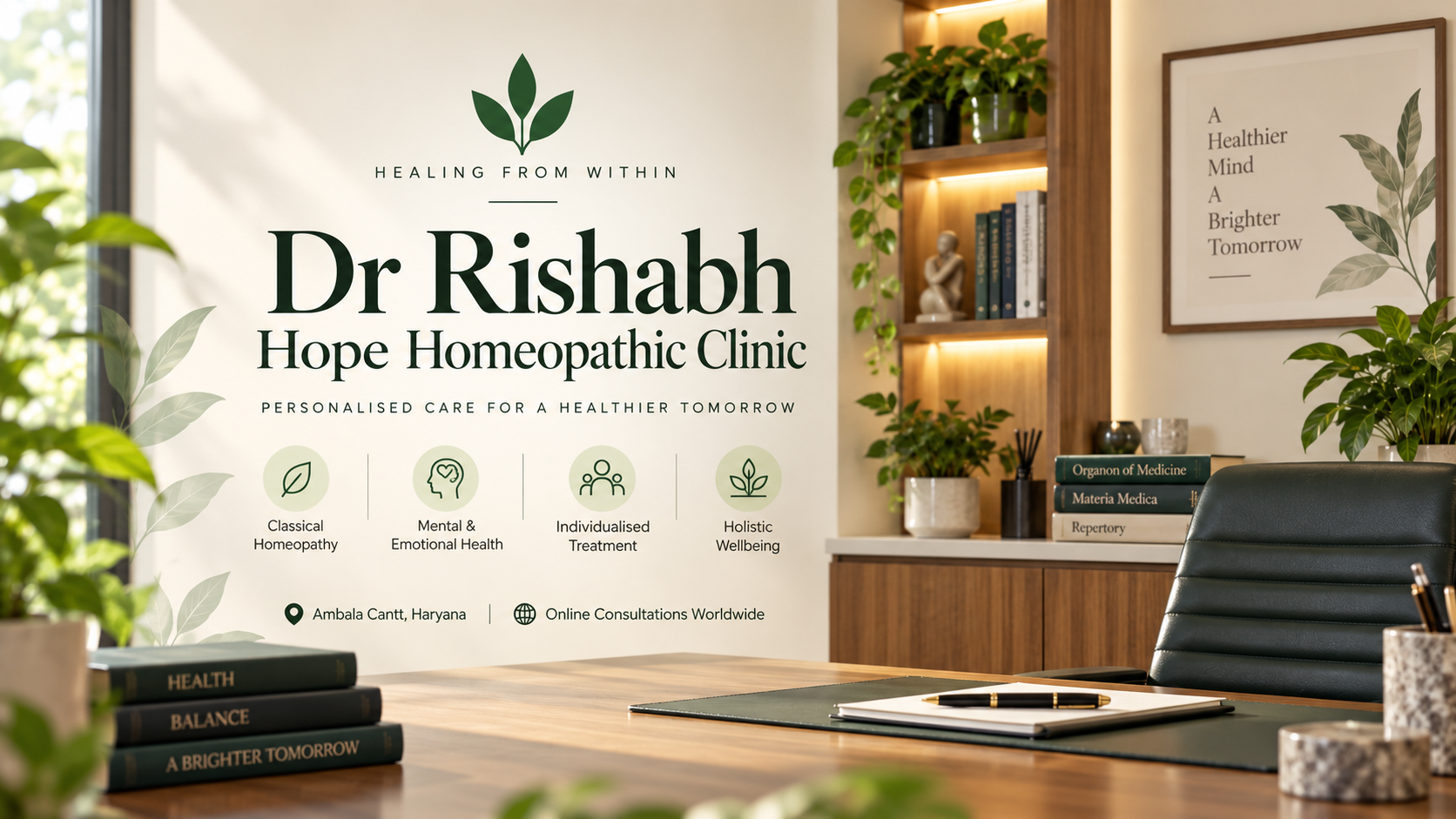 Dr. Rishabh Hope Homeopathy Clinic Sadar Bazar Ambala