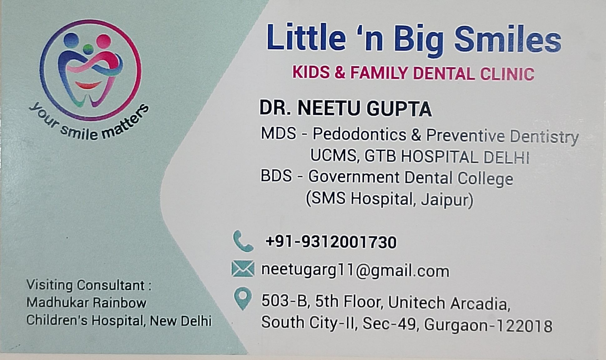 Little 'n Big Smiles Clinic South City-II Gurgaon