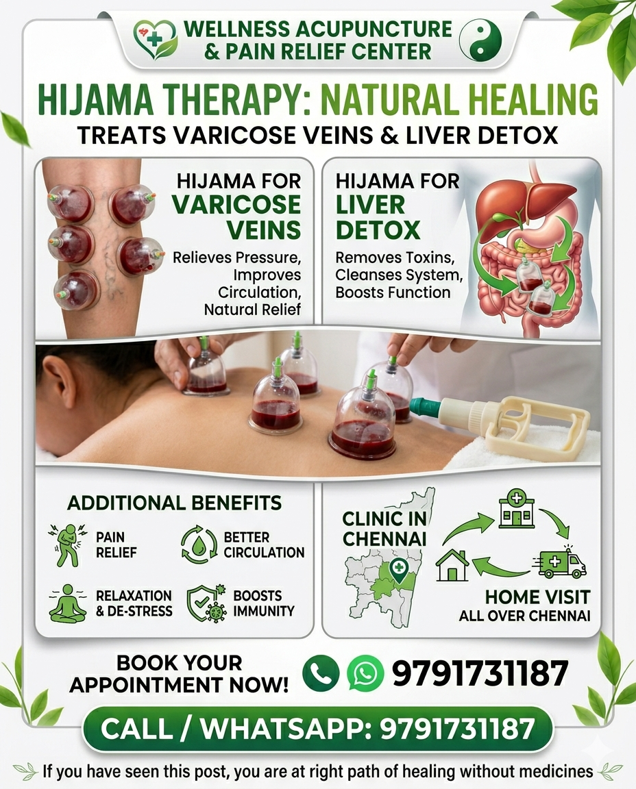 Wellness Acupuncture And Pain Relief Center Thazhambur Chengalpattu
