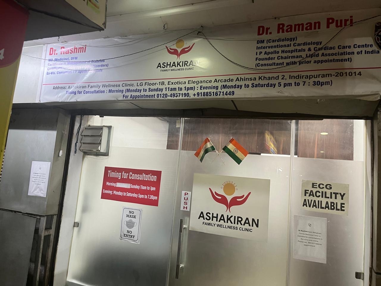 Ashakiran Family wellness Clinic Indirapuram Ghaziabad