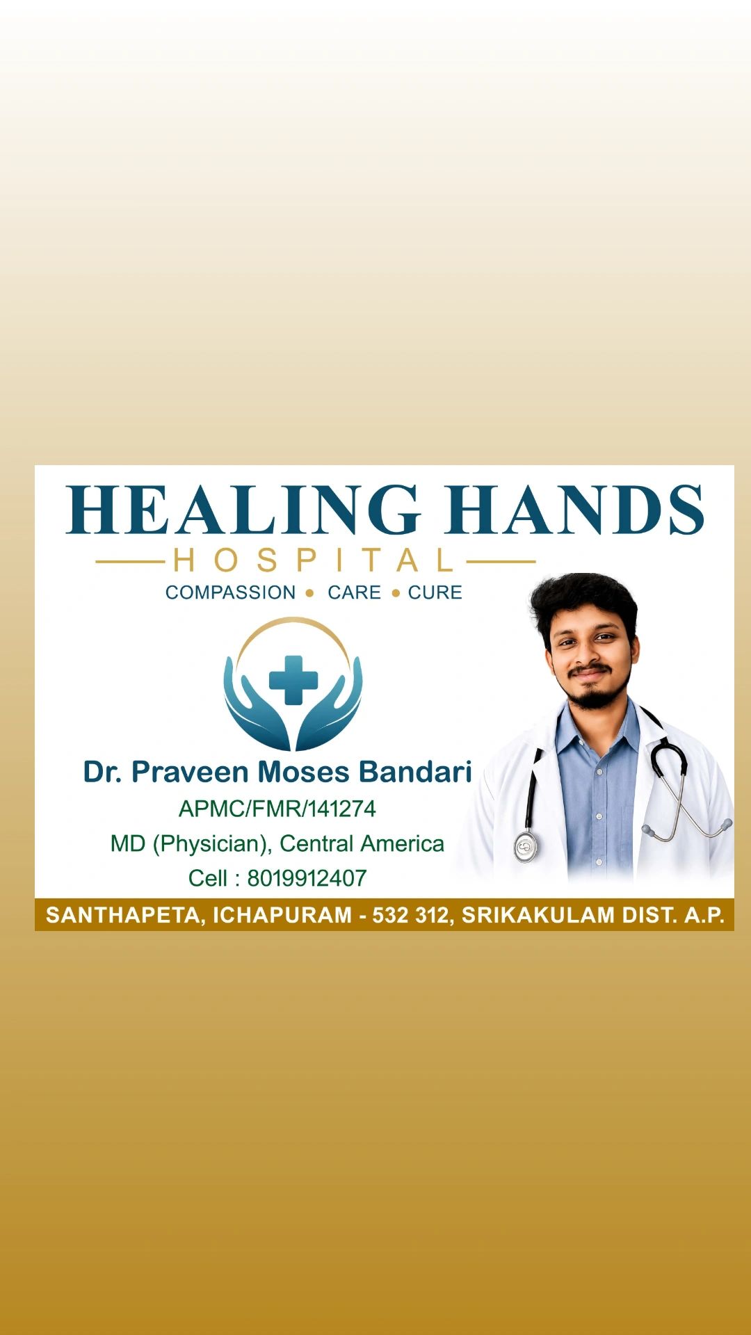 Healing Hands clinic  Ichchapuram Srikakulam
