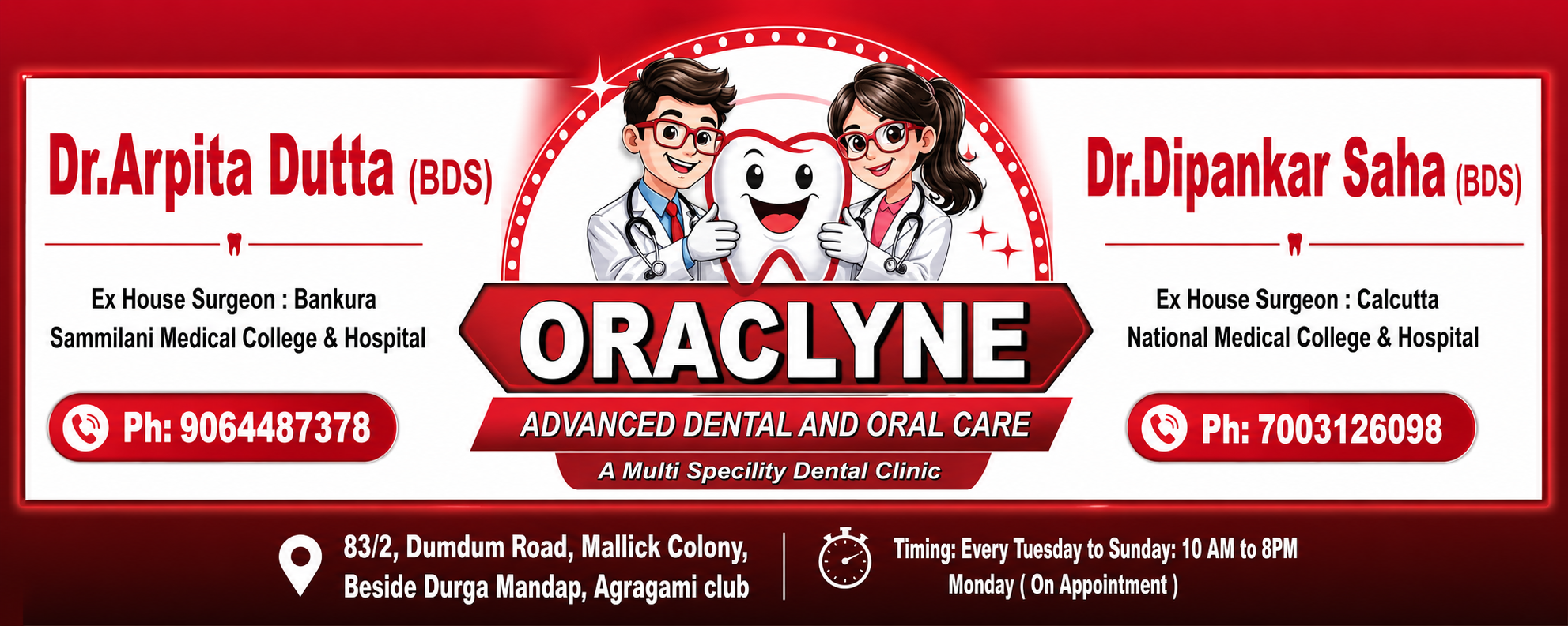 Oraclyne Advanced Dental and Oral Care  Dumdum Road Kolkata