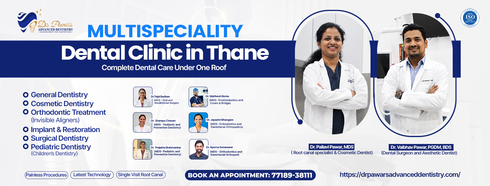 Dr. Pawar's Advanced Dentistry - Dental Clinic in  Pokharan Road Number 2 Thane