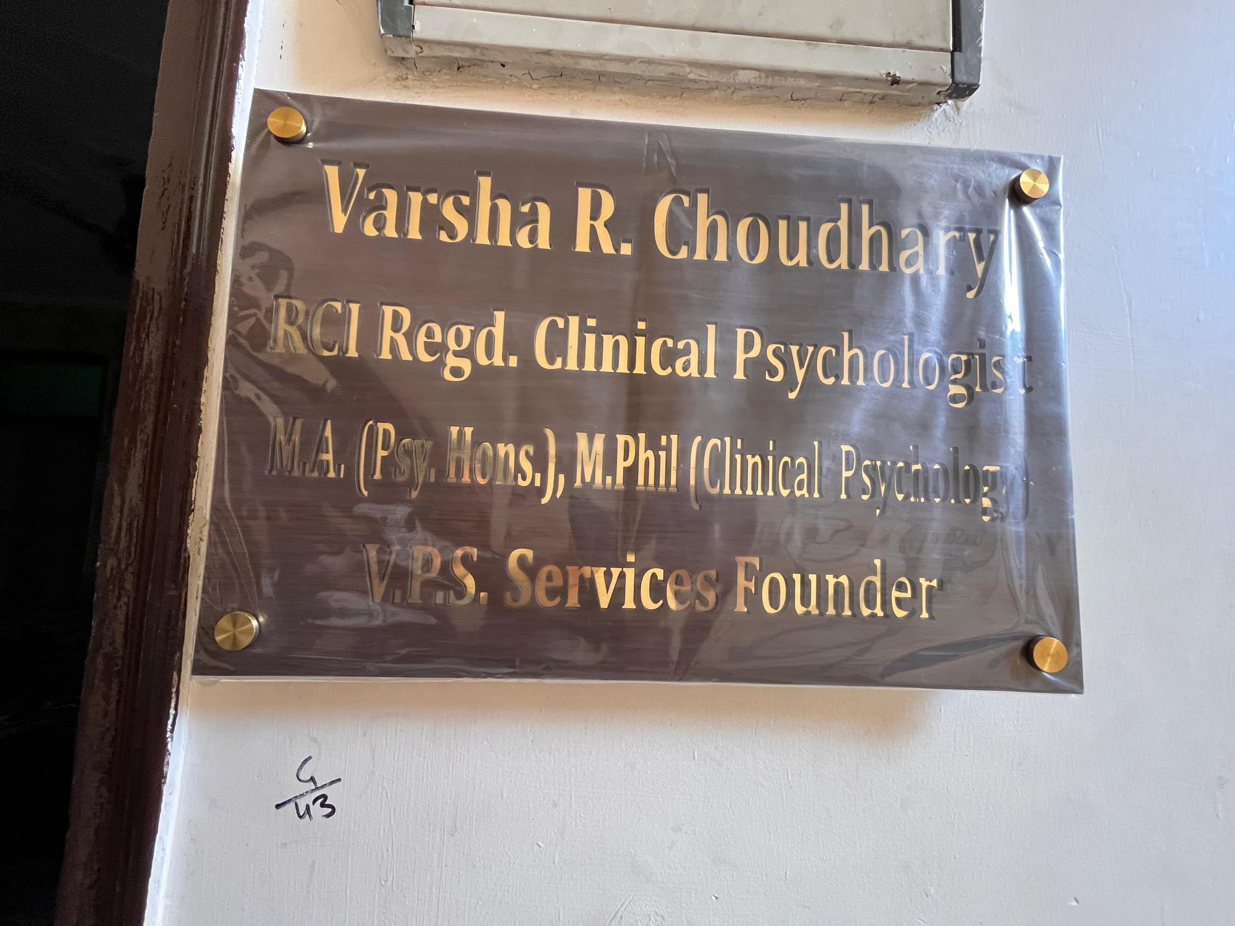 Varsha Psychological Services  Kakrola New Delhi